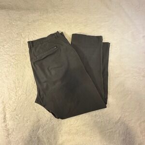 Callaway Mens Golf Pants Charcoal Grey Flat Front Performance Trousers 36x30